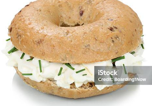 Beyaz Peynirli Bagel